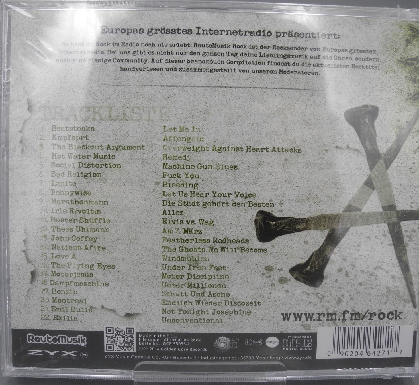 CD: CD RauteMusik Rock, Volume 1, Nr. 774 – Nuovo e nell'imballaggio originale da Kottwil venduto da Crazyrolf 1