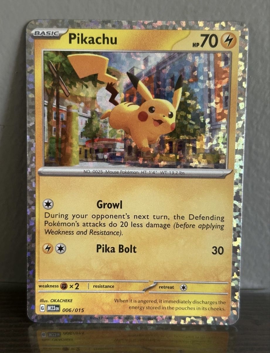 Pokémon Carte collezionabili: Pikachu McDonald’s Promo 2023 – Nuovo (secondo la descrizione) da Volketswil venduto da kev_8cfn