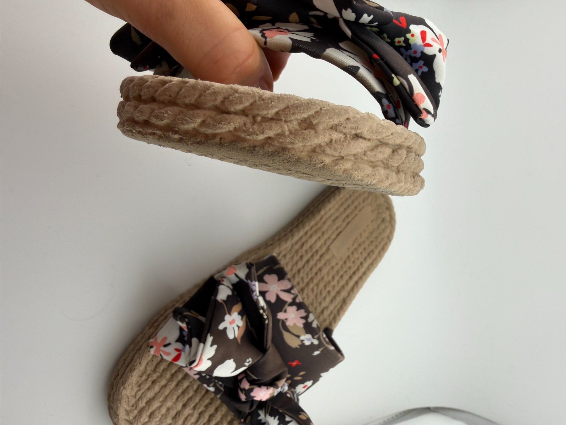 Scarpe da donna: Sommer Sandalen mit Blumenmuster, Grösse 37 – Usato da Riehen venduto da edu_92w7 2