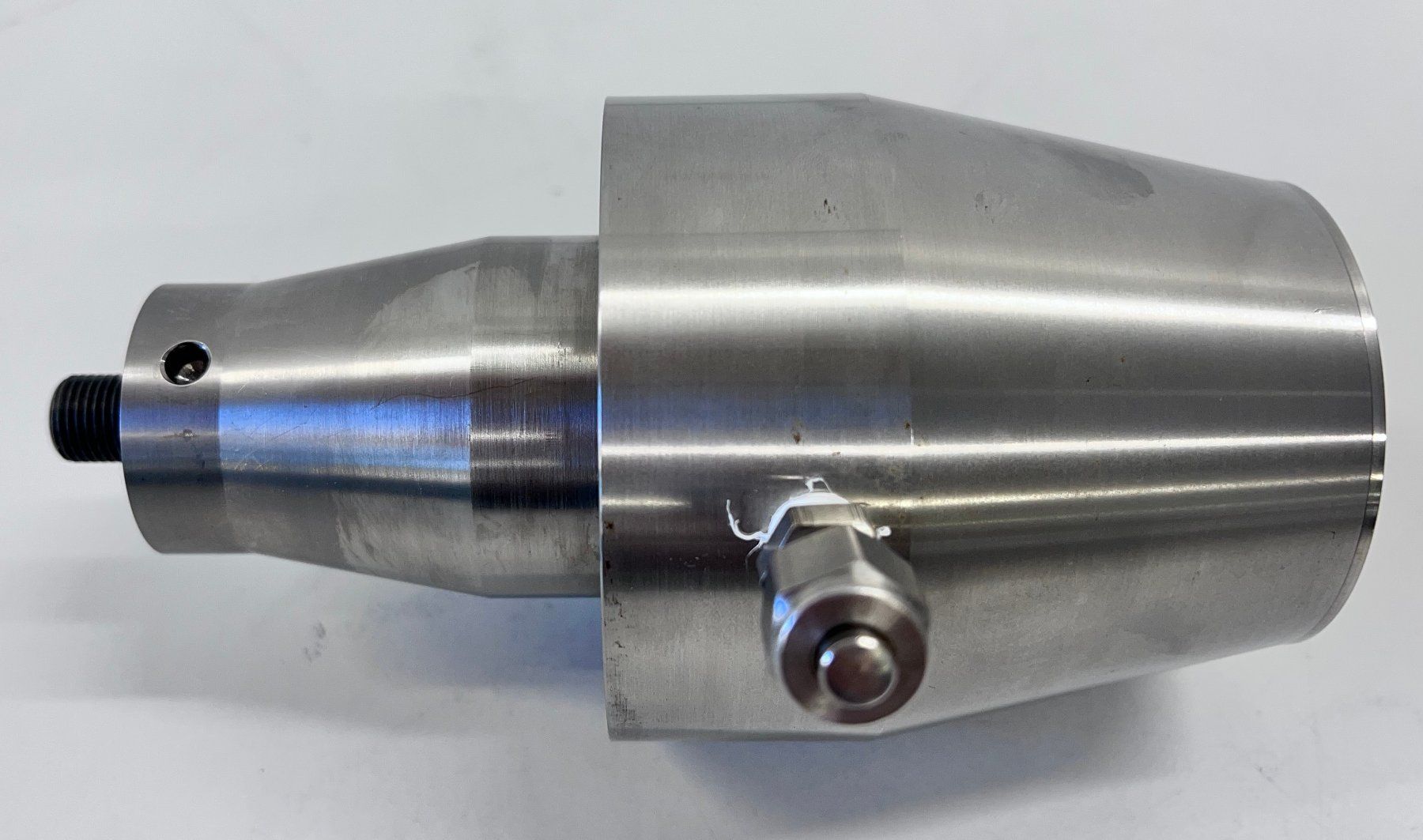 Laborzubehör: Branson 1" High-Intensity Cup Horn mit Flow-thru Ports – Gebraucht aus Niederdorf von LeptonAG_Labor 4