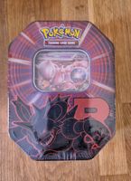 Pokémon Team Rocket tin MISPACKED sealed FR