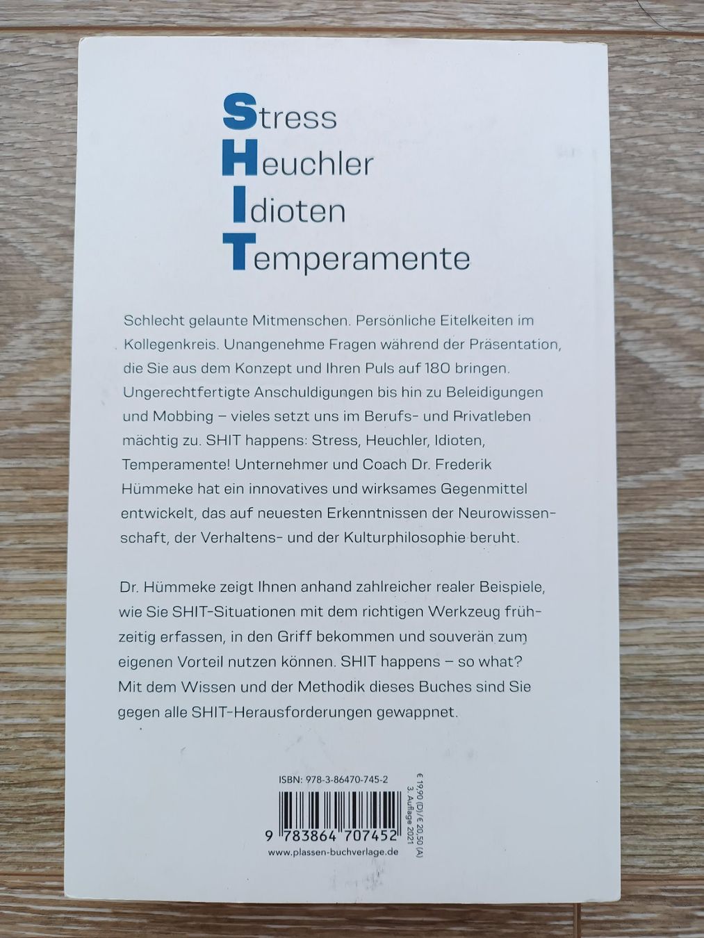 Livres: Handling Shit - Dr. Frederik Hummeke – D'occasion à Rümlingen par Yilvina 1