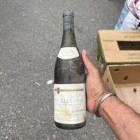 Vin blanc Pouilly-Fuissé Thorin 1987 état moyen