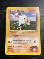 Pokemon Brock‘s Mankey 68/132 Gym Heroes
