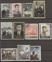 Ensemble de timbres John F. Kennedy