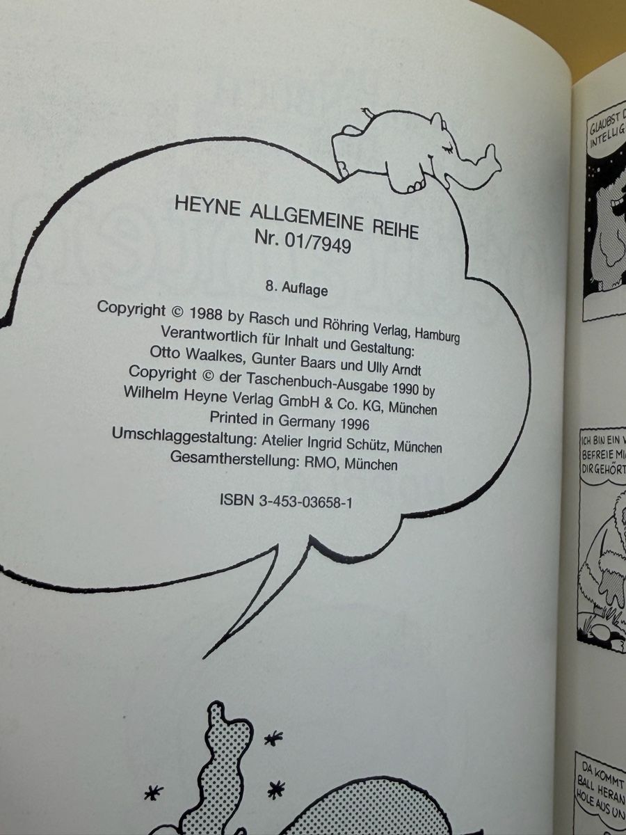 Fumetti: Ottifanten Comic Heyne Buch Humor Deutsch – Usato da Genève venduto da sho_67qj 3