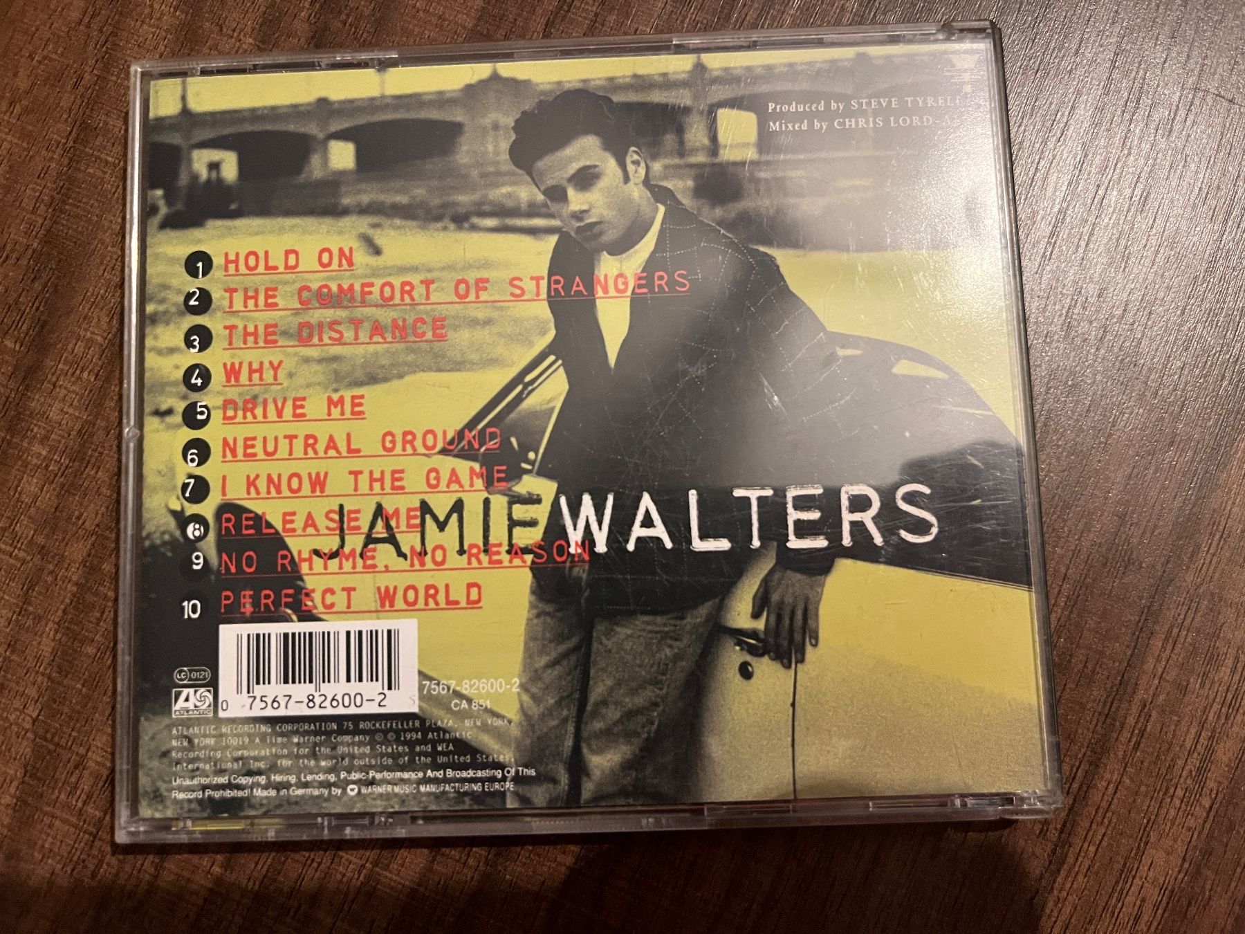CD: Jamie Walters CD 💿 – Usato da Sierre venduto da black.box 1