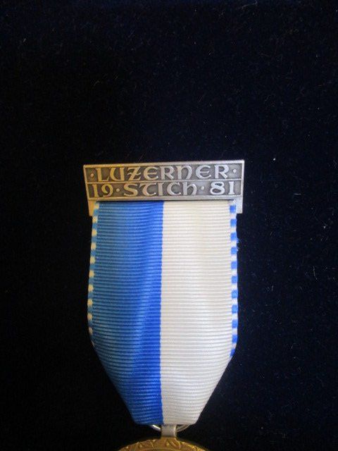 Medaglie: Luzerner Stich 1981 emailliertes Gemeindewappen Hergiswil – Nuovo (secondo la descrizione) da Luzern venduto da Horoskop1 2
