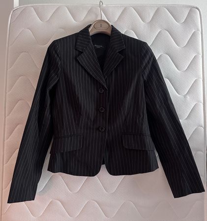 Blazer Weekend Max Mara schwarz gestreift Grösse 34