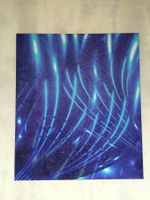 Kunstbild blau aufsteigend