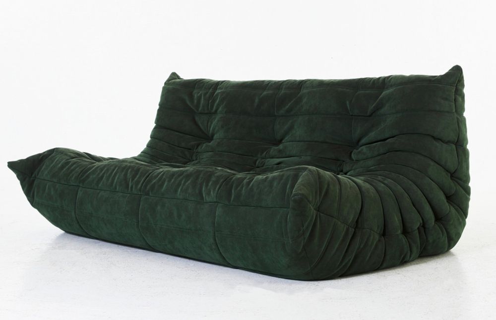 Magic Home Teddy Velvet Anti-Skip Bean Bag 3-Seats Lazy, 50% OFF