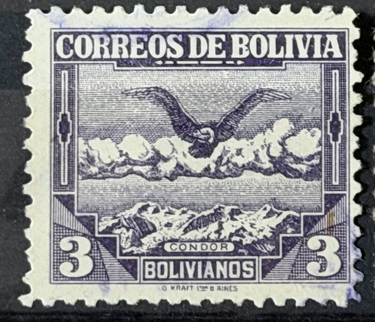 Tutti i francobolli: Timbres - Bolivie – Usato da Petit-Lancy venduto da Solcarm 7