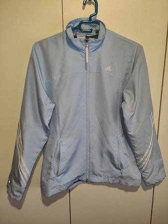 adidas Climalite Damen Jacke Gr. L Hellblau