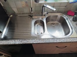 Waschbecken Chromstahl