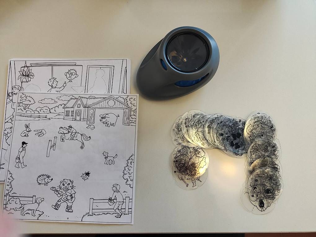 Giochi: Xoomy Maxi, tavolo con zoom luminoso – Usato da Losone venduto da fabbears 3