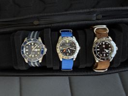 3 Automatikuhren – 2 San Martin & Seestern GMT + Box