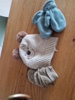 Winterkappe & 2x Handschuh - 6-12 Monate