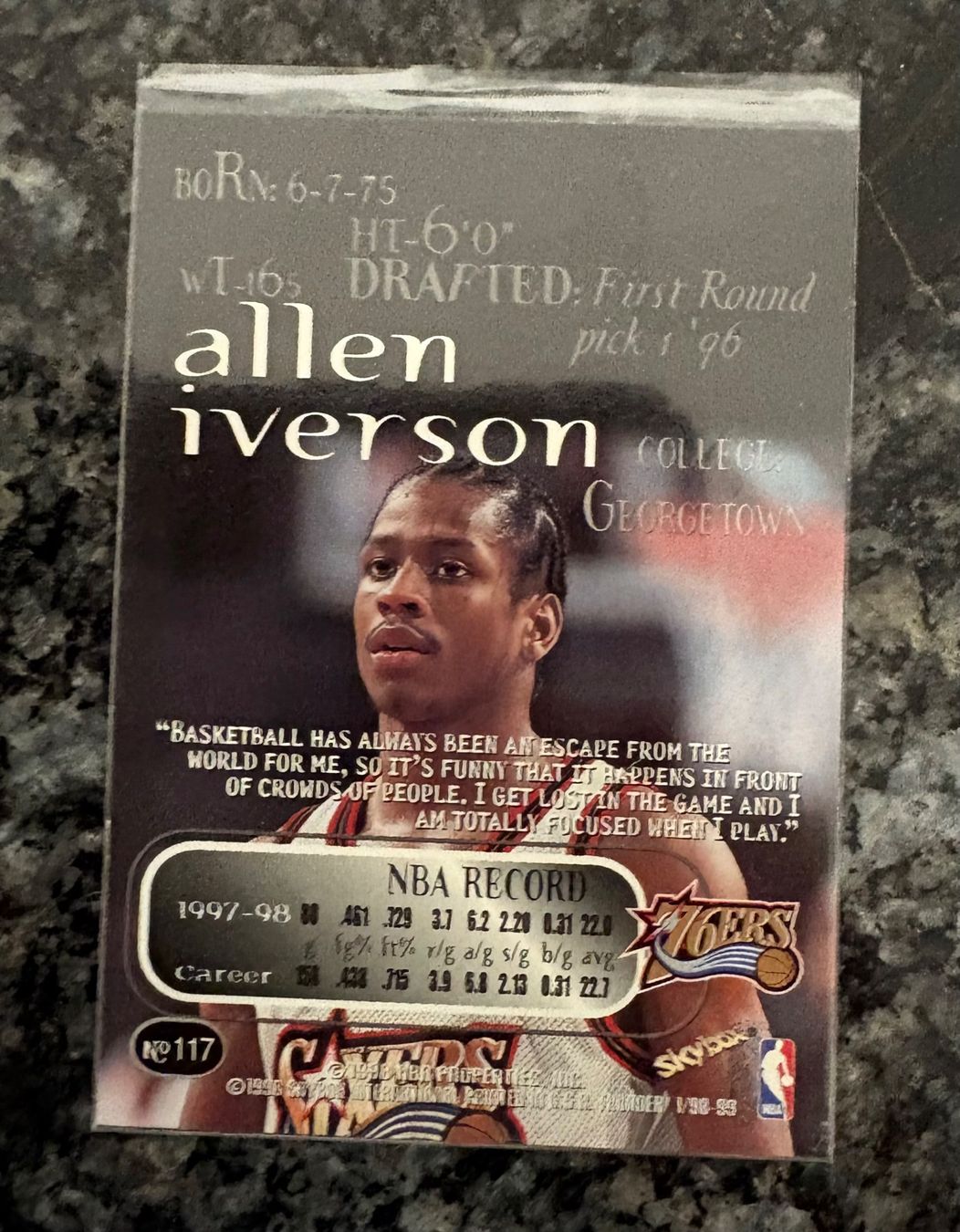 Nba Carte collezionabili: NBA Allen Iverson Skybox Thunder 98/99 – Nuovo (secondo la descrizione) da Muttenz venduto da joba23 1