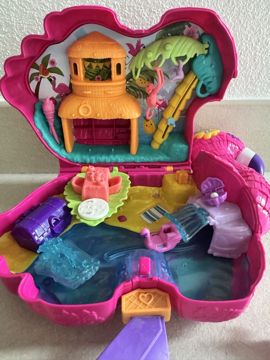 Polly Pocket Giocattoli: Polly pocket flamingo party – Difettoso da Camignolo venduto da maly86 1