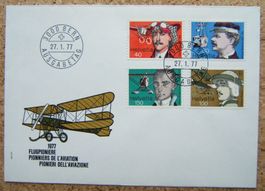 FDC FLUGPIONIERE 1977