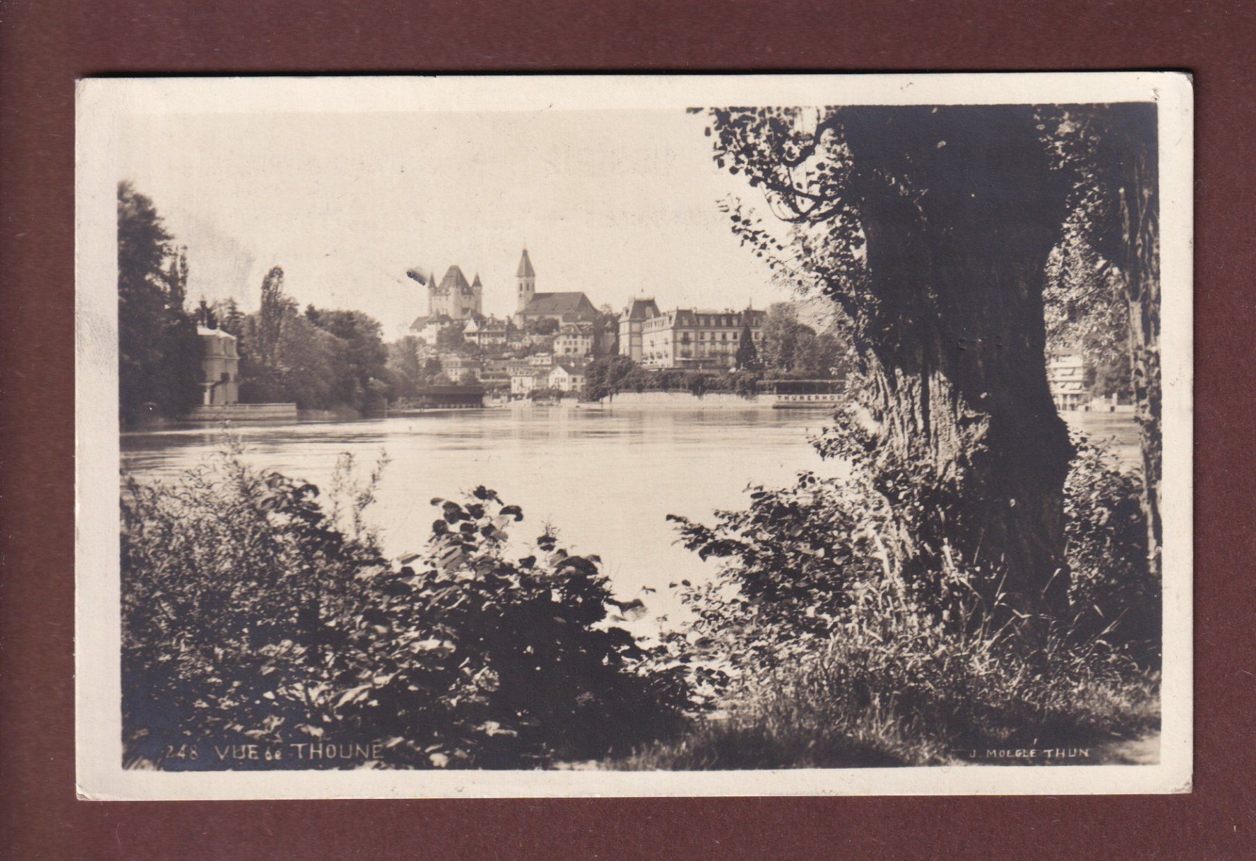 Cartoline postali: THUN - 1905 // kleines Loch // – Usato da Pully venduto da nicecards-shop