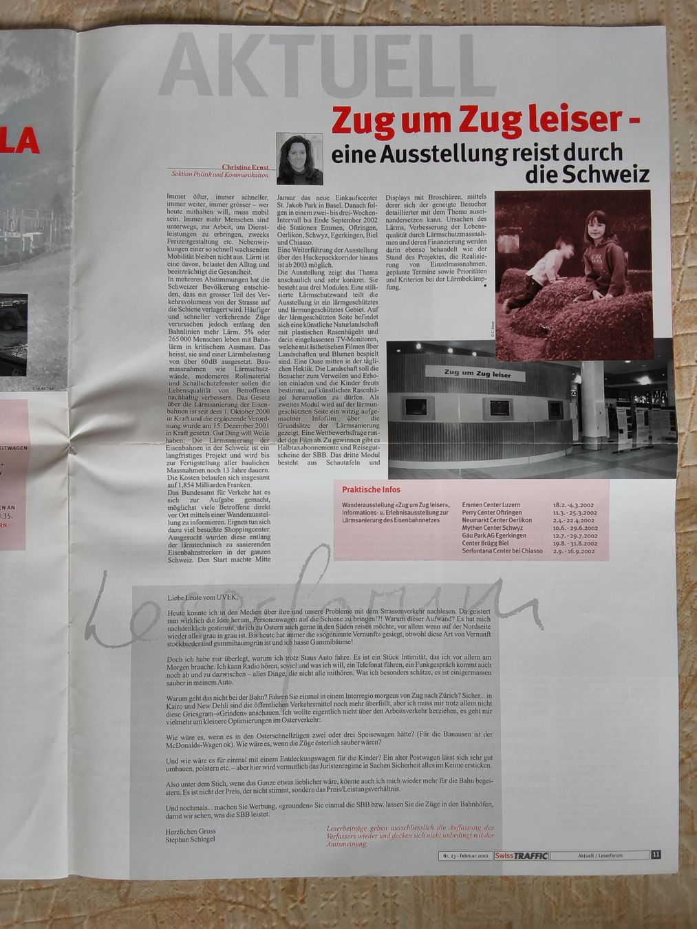 Zeitschriften & Magazine: SBB 100 Jahre Feb 2002 – Gebraucht aus Hallau von histoiremerveilleuse 1