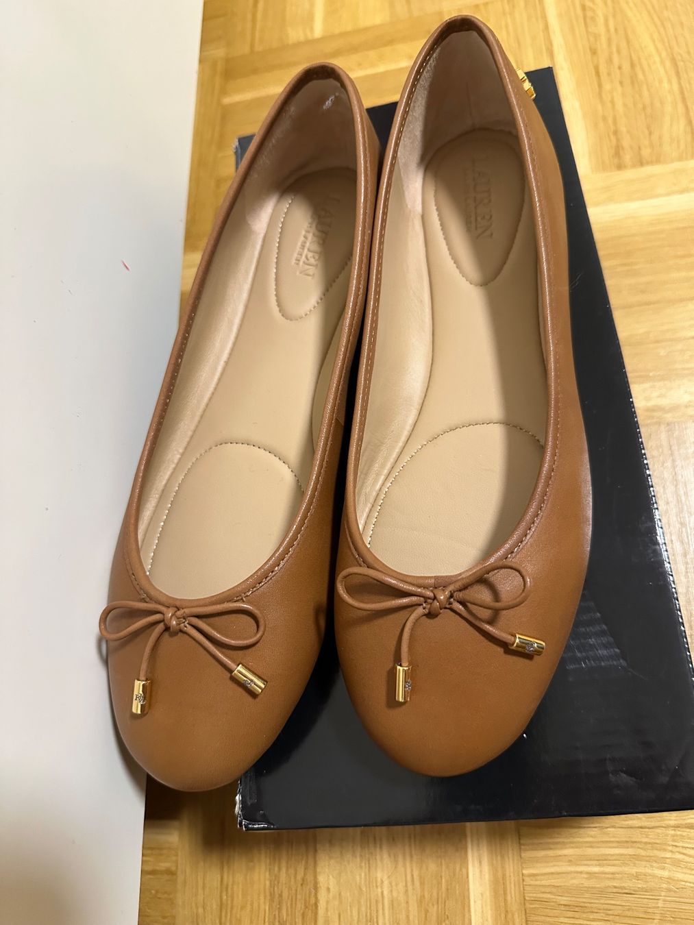 Ralph Lauren Damenschuhe: Ralph Lauren Flat Browne Schuhe in Gr 38 – Neu und originalverpackt aus Basel von iulia_haul 1