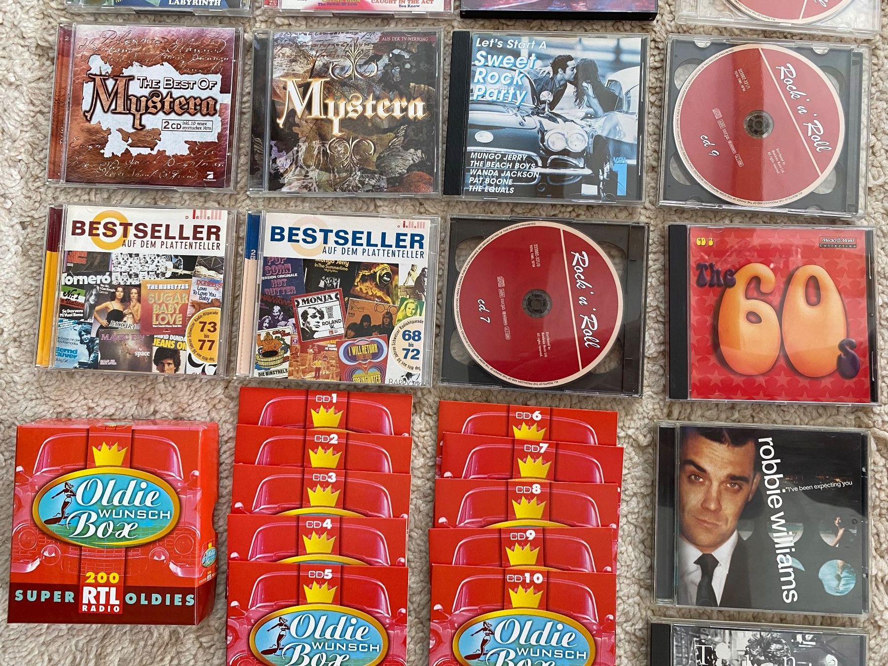 CD: Viele CD'S: Rock, Pop, Oldies u.a. – Usato da Appenzell Meistersrüte venduto da zongabolla 3