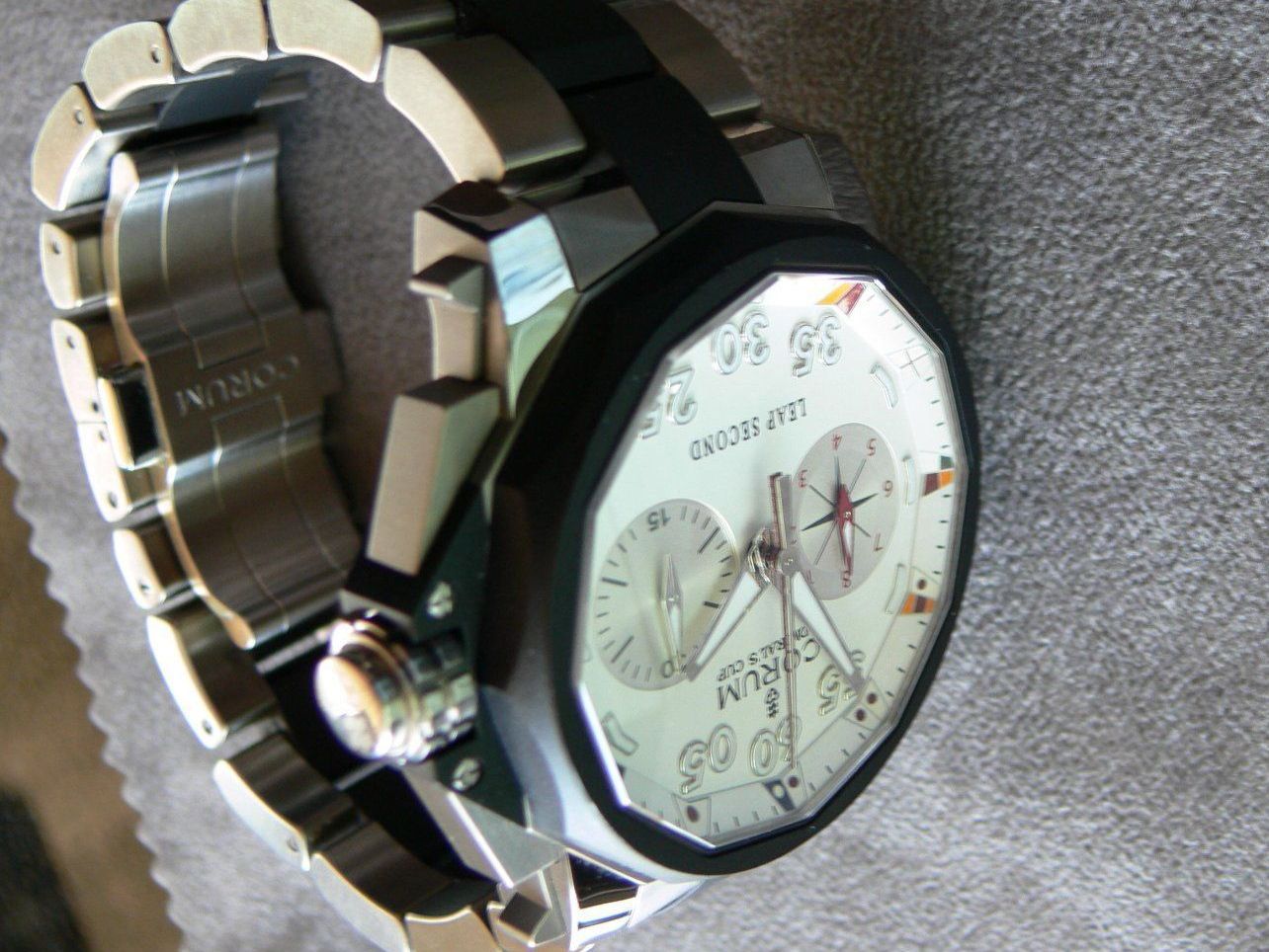 Corum Orologi: Corum Titan Chronograph Leap-second   48mm       895.931.06 – Usato da Remigen venduto da Kelias 7