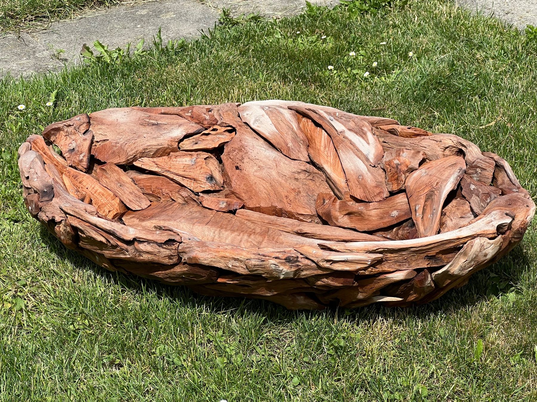 Tutte le decorazioni: Dekorative Schale aus Schwemmholz – Usato da Altikon venduto da Linus62 1