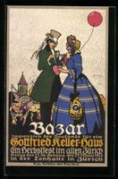 Zürich, Herbstfest 1912, Bazar zugusten