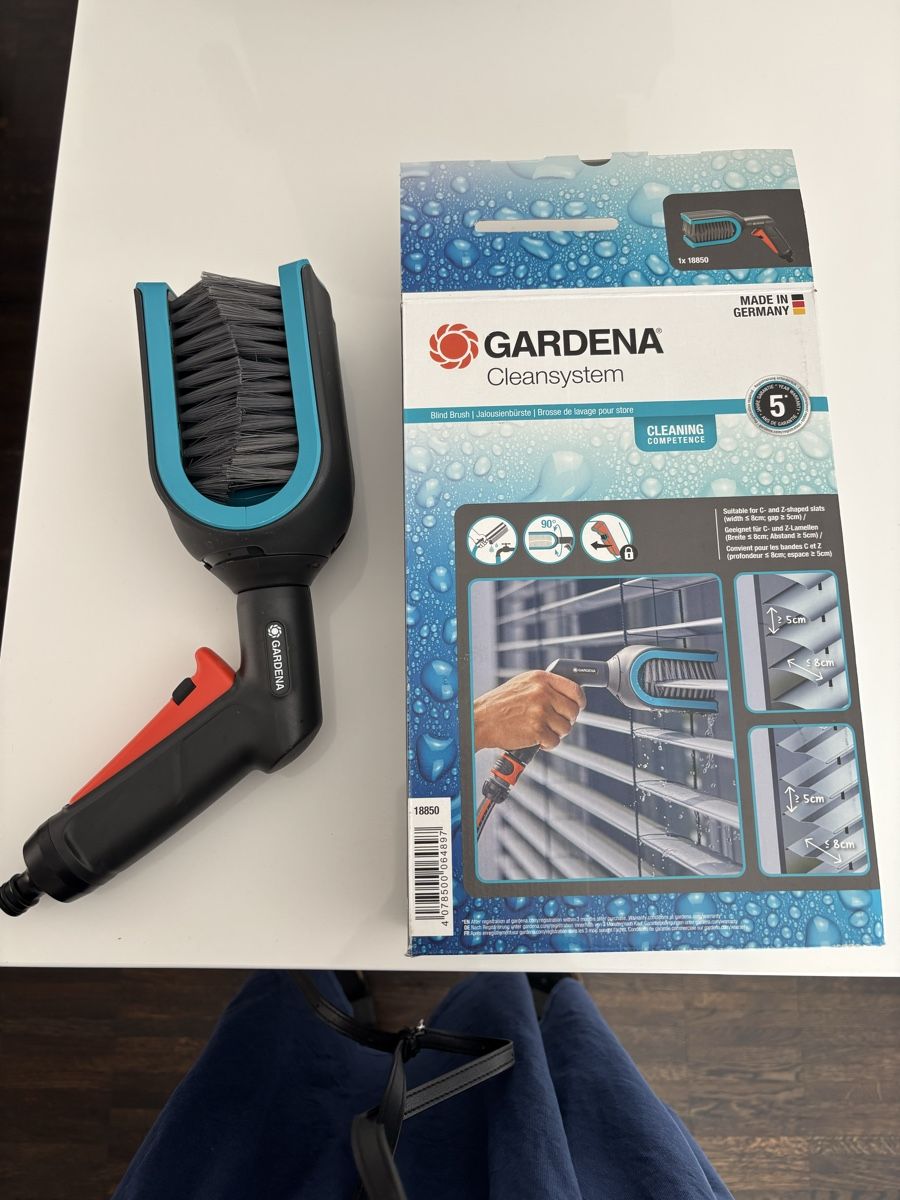 Gardena Altro per la casa: Gardena Cleansystem Jalousien-Bürste – Usato da Gutenswil venduto da claleo75
