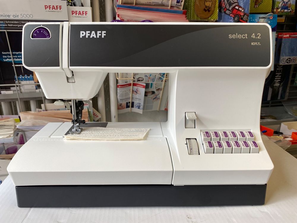 Nähmaschine PFAFF select 4.2, kurz gebraucht, ab Fr. 1.-- | Kaufen auf ...