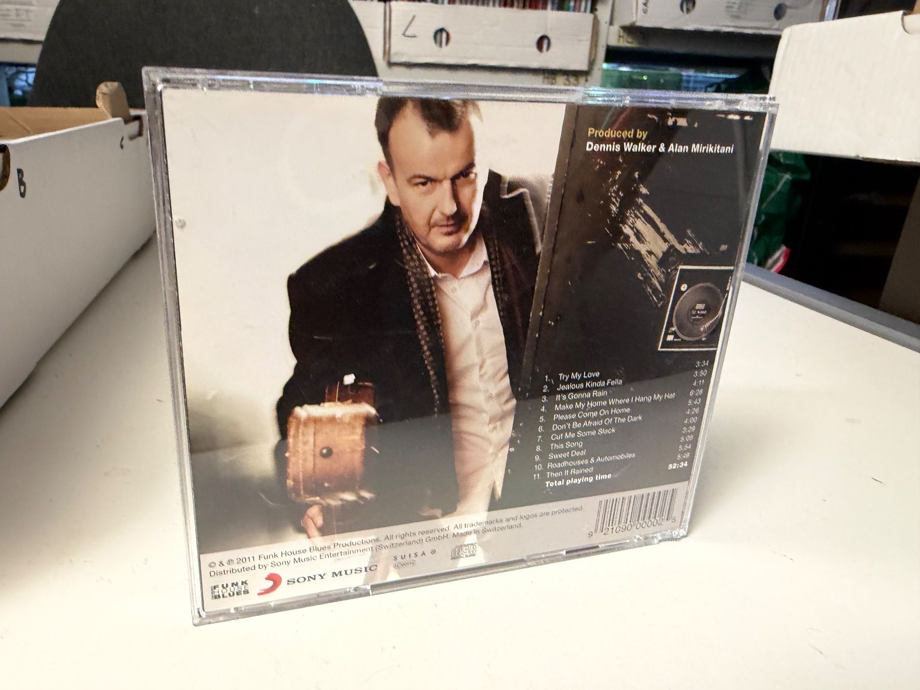 CD: Philipp Fankhauser - Try My Love - HD23B – Usato da Küsnacht ZH venduto da swisssales.net 1