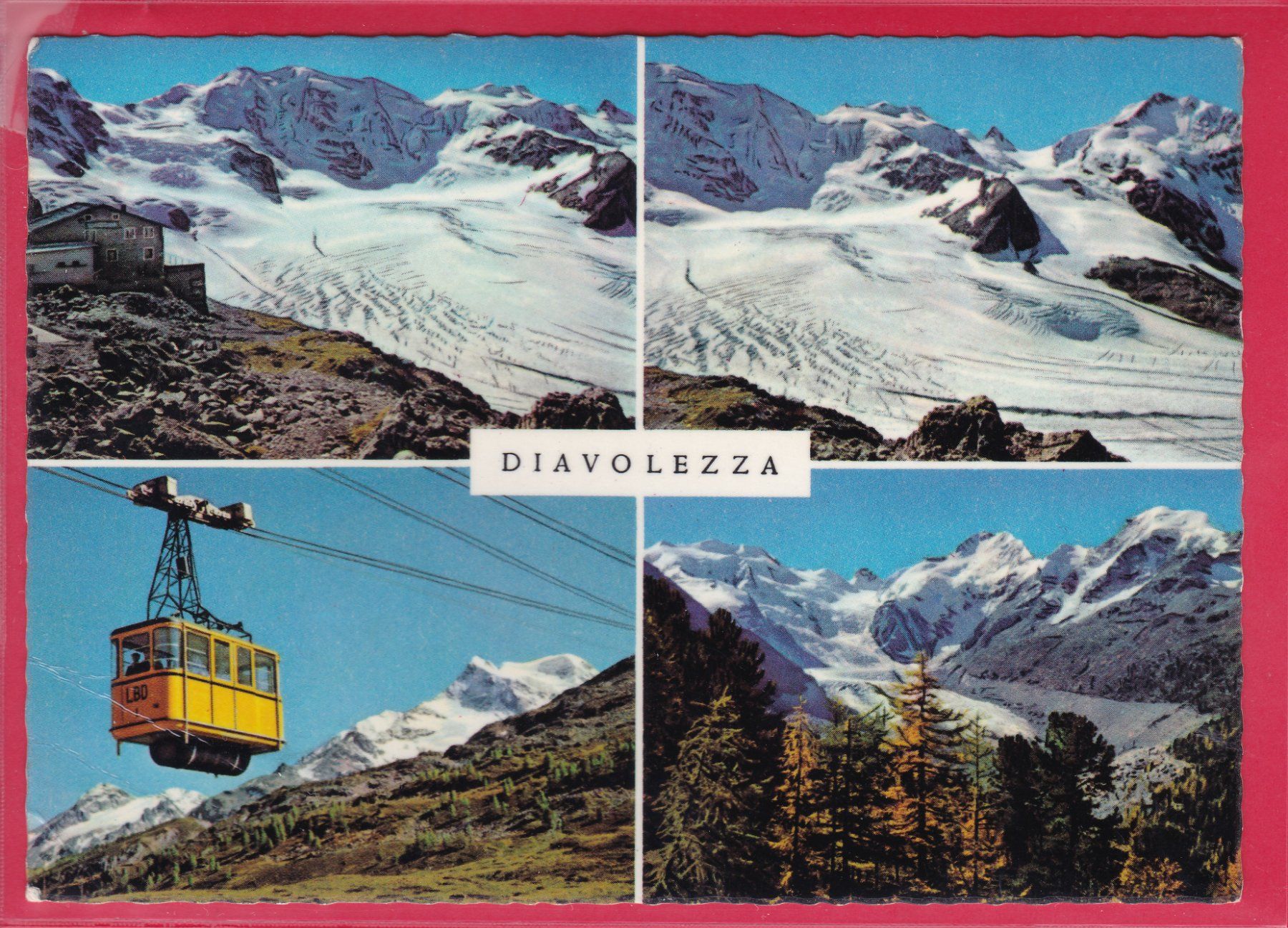 Cartoline postali: DIAVOLEZZA, 4-BILD – Usato da Oberrieden venduto da Gebirgsstelze