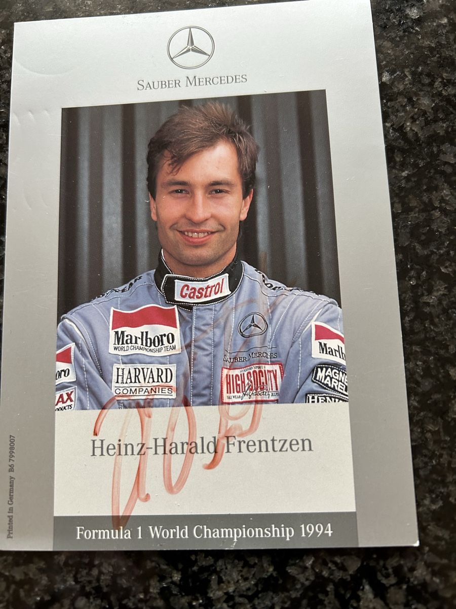 Autografi: Seltene Sauber F 1 Autogramme – Usato da Allschwil venduto da Haffelow 2