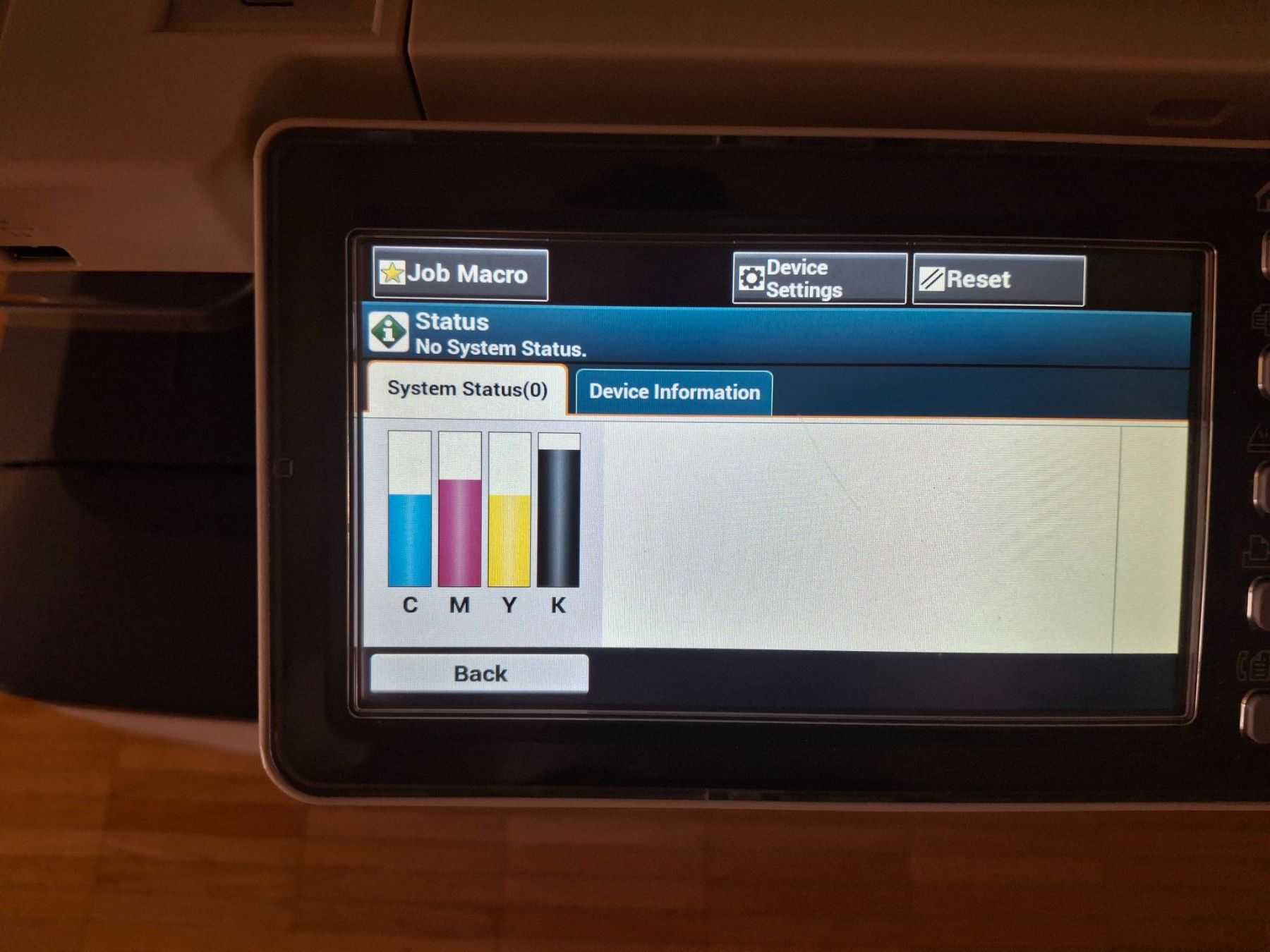 Oki Stampanti: OKI MC853 Multifunktionsdrucker – Usato da Basel venduto da m.kg 6