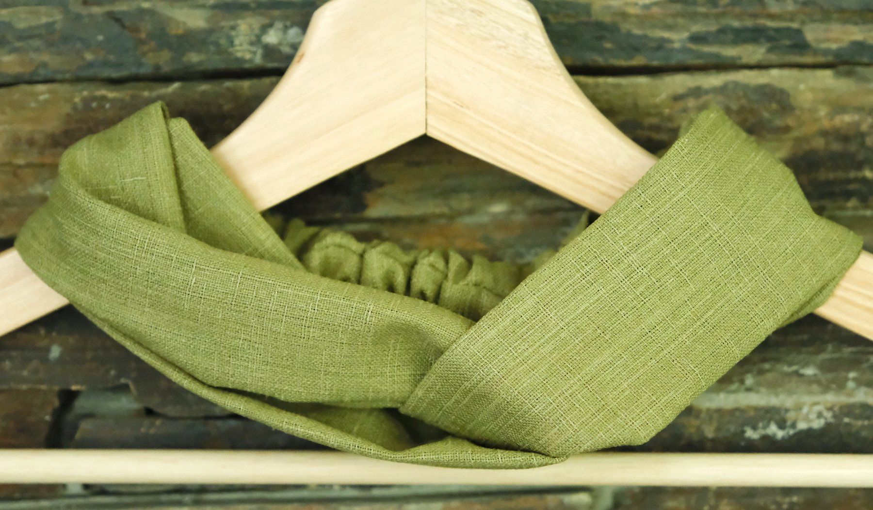 Haarschmuck: Haarband grün one size – Gebraucht aus Winkel von man_2qfr