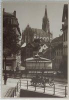 BASEL -  Konzerthalle des "Europäischen Hofs" - 23cm x 16cm