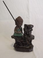 Räuchergefäss Buddha aus Keramik , Neuware