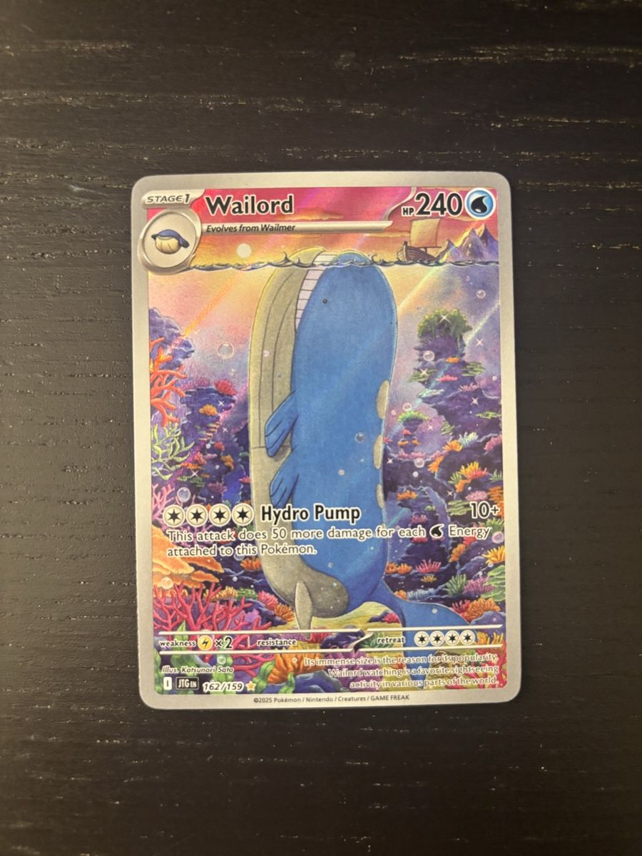Pokémon Carte collezionabili: Wailord 162/159 EN Pokémon  – Nuovo (secondo la descrizione) da Regensdorf venduto da gio_lb6f