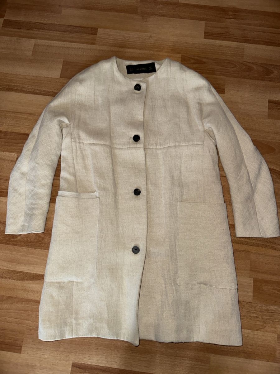 Zara Cappotti: Zara Basic Frühlingsmantel, Beige, Gr. XS  – Usato da Wald AR venduto da sar_x867