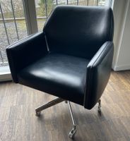 Vintage Bürostuhl „Mauser“ in Schwarz – 60er Jahre
