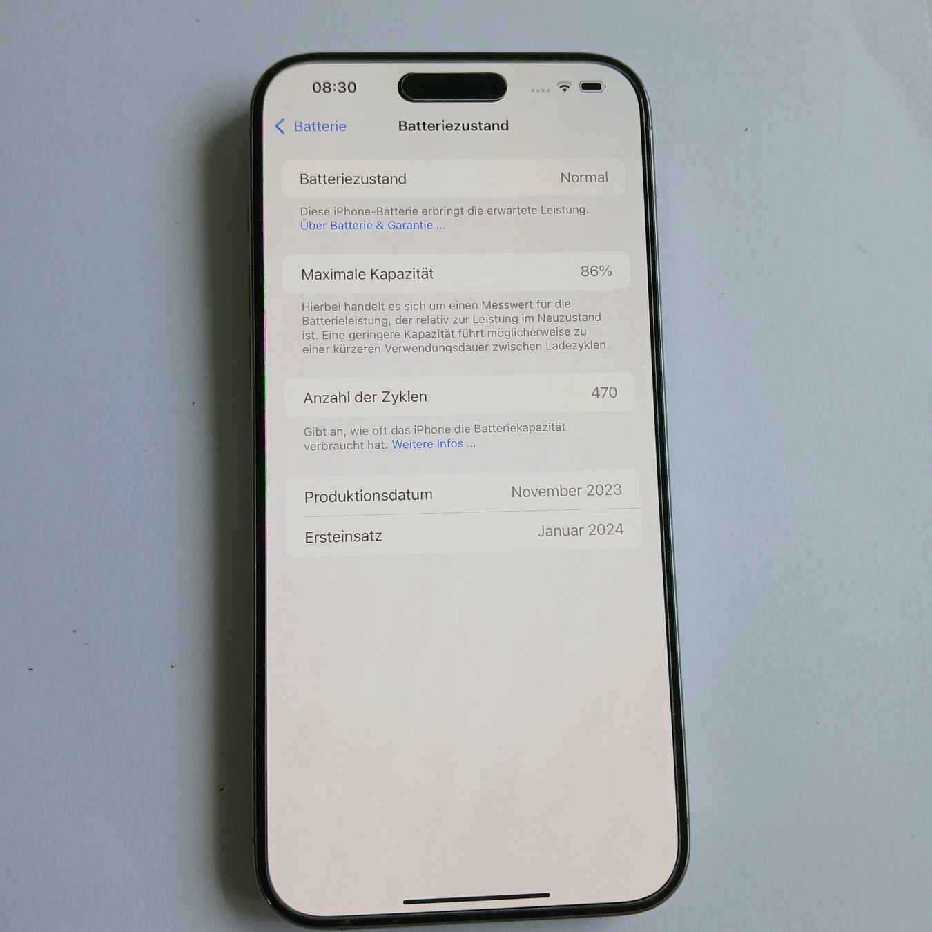 Apple Telefoni cellulari / Smartphones: Iphone 15 Pro Max 256 GB – Usato da Rohrbachgraben venduto da claude.vetsch 1