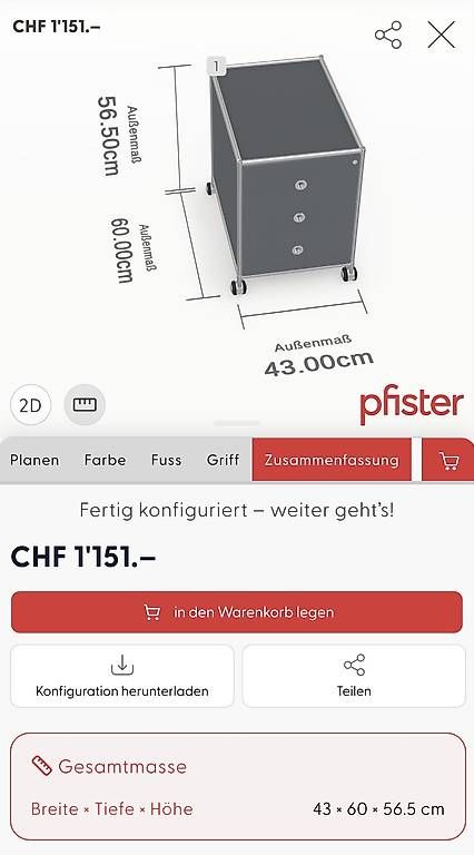 Pfister Banconi: QUADRO CONTAINER MIT ROLLEN & HIGHBOARD KORPUS – Usato da Lengnau BE venduto da Lupre_84 4