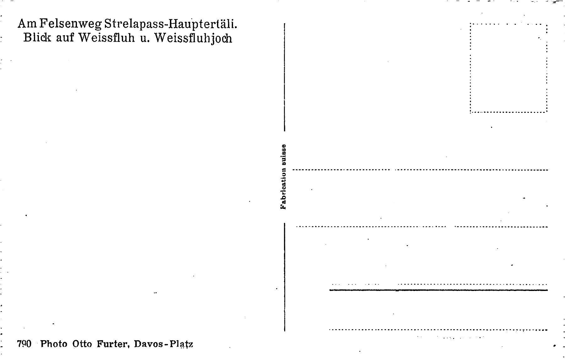 Cartoline postali: 2x Davos Strelapass – Usato da Ottikon b.Kemptth. venduto da Neptun1974 1