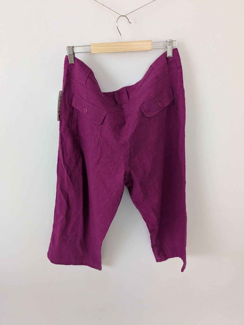 Pantalons: Leinenhose, neue, Grösse 46  – D'occasion à Rorschach par olg_5qq2 2