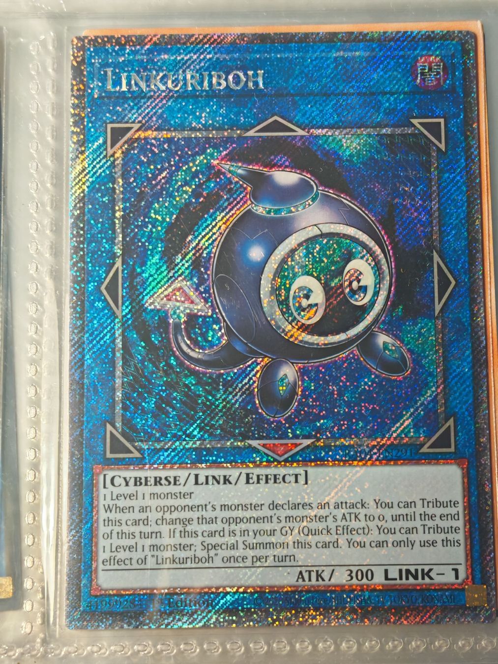 Yugioh Sammelbilder & Trading cards: Carte Yu-Gi-Oh! Linkuriboh - 1st ed – Neu (gemäss Beschreibung) aus Saxon von ToPzJ