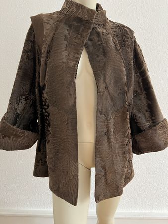 Persianer Jacke Braun Gr 38/40 zeitlos schön