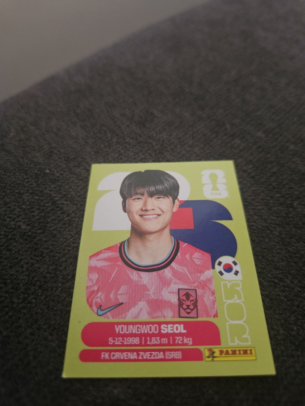 Panini Carte collezionabili: PANINI WM 2026 KOR 6 – Nuovo (secondo la descrizione) da Genève venduto da jerdinho1209